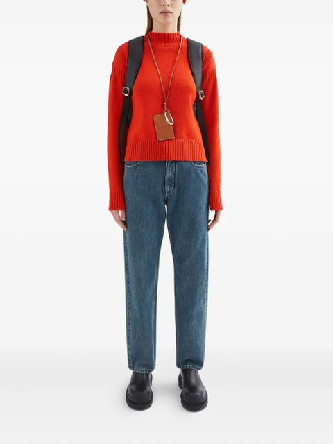 Jil Sander wool sweater - Orange