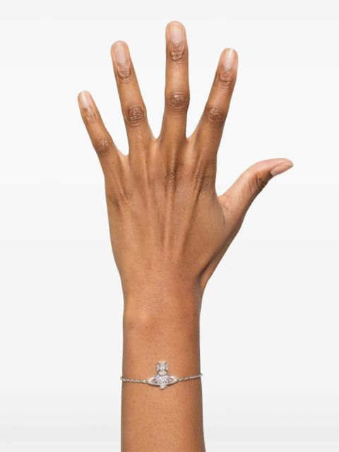 Vivienne Westwood Orb-motif bracelet - Silver - zdjęcie produktu nr 2