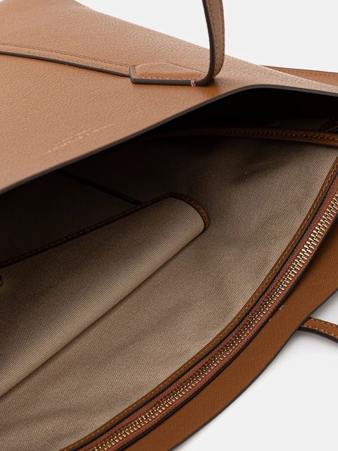 Tory Burch torebka skórzana Perry kolor brązowy 177235-200