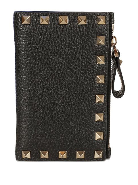 Valentino Garavani rockstud zipped wallet - Black