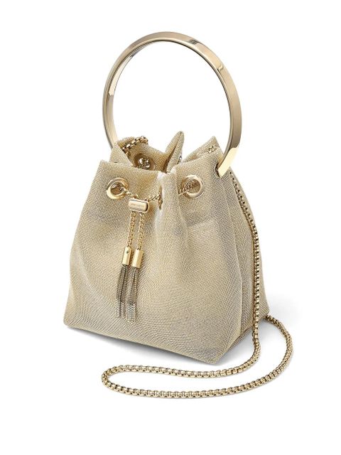 Jimmy Choo Bon Bon bucket bag - Gold