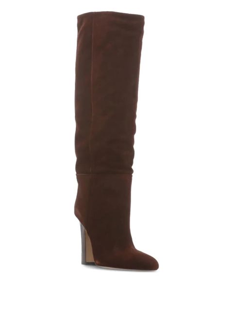 Paris Texas 100mm Lavinia knee-high leather boots - Brown - zdjęcie produktu nr 2