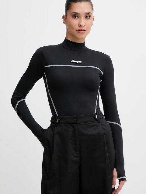 Hugo Blue body kolor czarny z półgolfem 50554265 - zdjęcie produktu nr 1