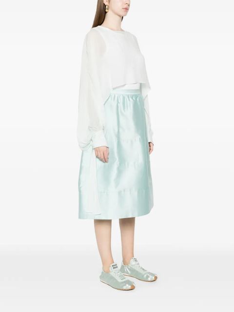 TWINSET tie-sleeve knitwear - Blue