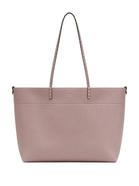 FENDI medium Roll leather tote bag - Pink - zdjęcie produktu nr 1