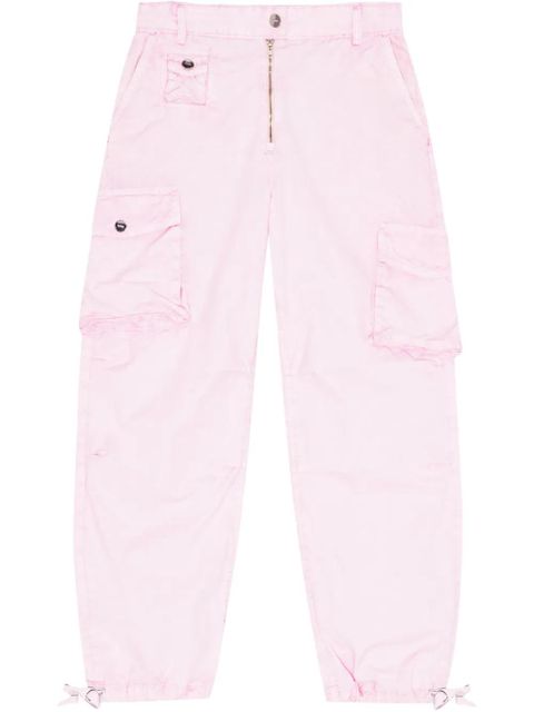 GANNI straight cargo pants - Pink - zdjęcie produktu nr 1