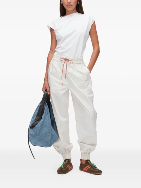 3.1 Phillip Lim zip-detail drawstring trck pants - Neutrals - zdjęcie produktu nr 2