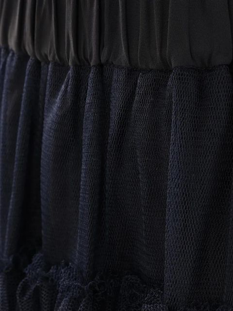 Simone Rocha tulle midi skirt - Black