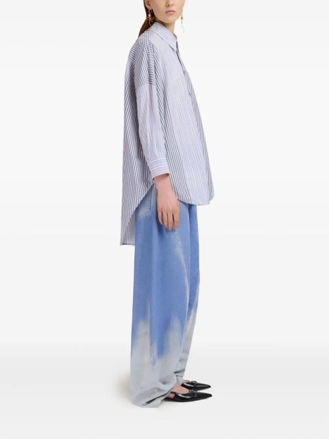 Marni striped cotton shirt - Grey - zdjęcie produktu nr 2