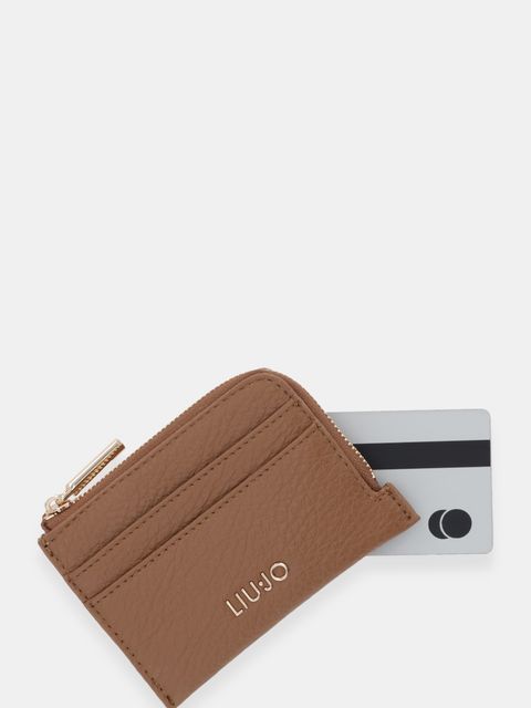 Liu Jo portfel damski kolor brązowy AA6173 E1109