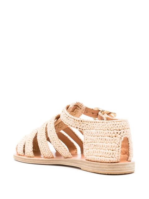 Ancient Greek Sandals Homeria leather sandals - Neutrals