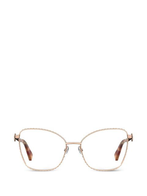 Moschino butterfly full rim eyeglasses - Pink - zdjęcie produktu nr 1