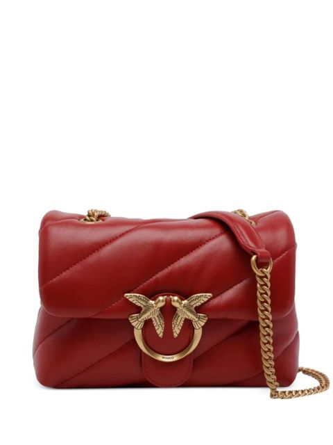PINKO quilted-design chain-strap shoulder bag - Red - zdjęcie produktu nr 1