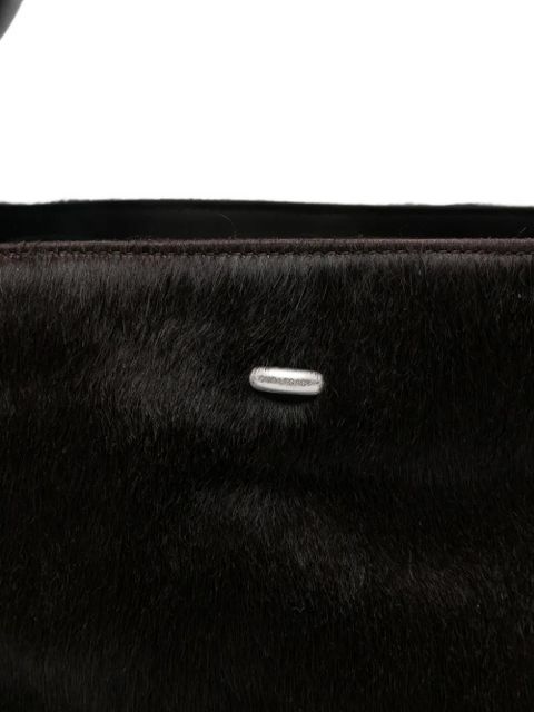 OUR LEGACY Brick shoulder bag - Brown