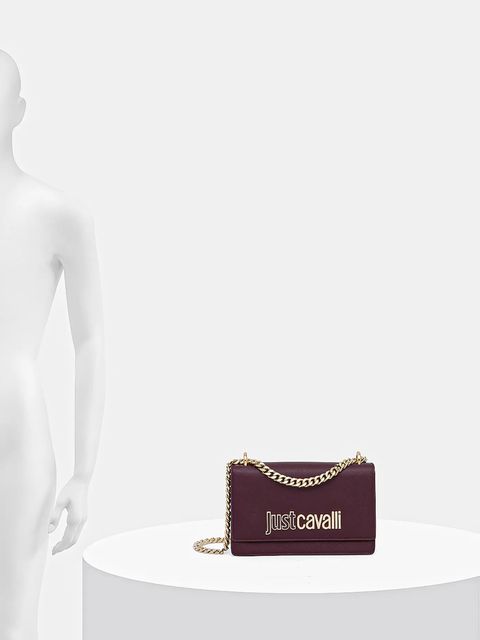 Just Cavalli torebka kolor bordowy 79RA4BBA ZS766