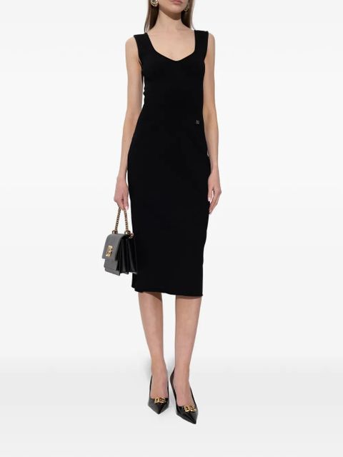 Dolce & Gabbana pointed-toe metal pumps - Black