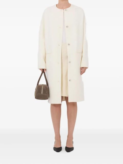 LouLou de Saison KERRY collarless coat - Neutrals - zdjęcie produktu nr 2
