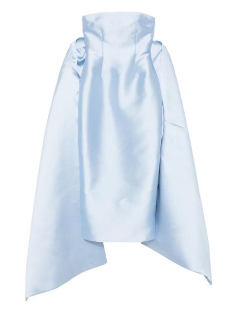 Solace London Renee strapless midi dress - Blue - zdjęcie produktu nr 1