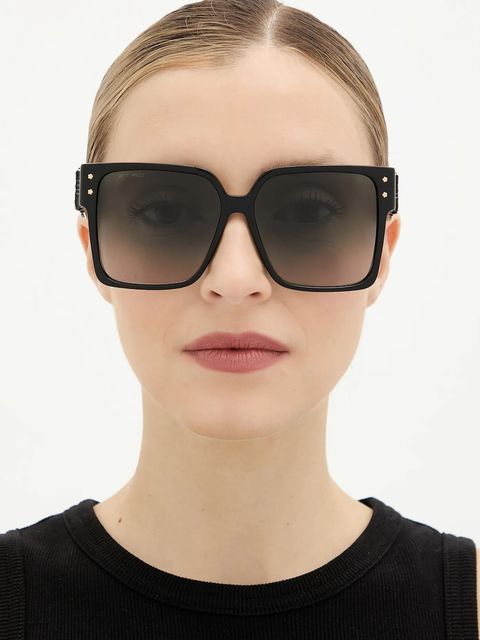 Etro okulary przeciwsłoneczne damskie kolor czarny ETRO 0104/S