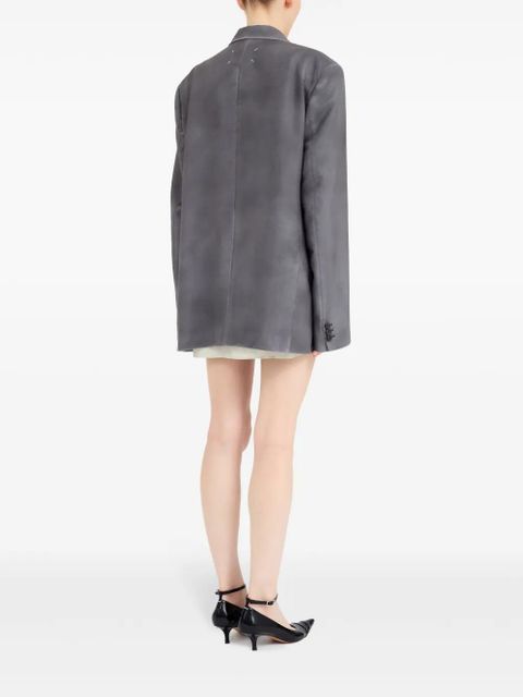 Maison Margiela four-stitch blazer - Grey