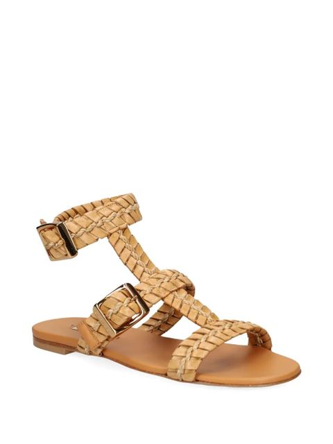 Casadei braided-strap flat sandals - Neutrals - zdjęcie produktu nr 2