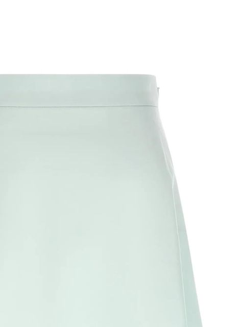 Jil Sander asymmetric flared midi skirt - Blue