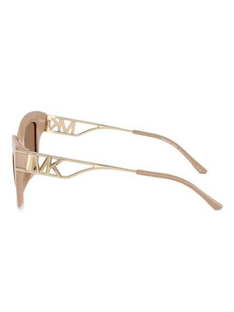 Michael Kors logo cat-eye sunglasses - Neutrals