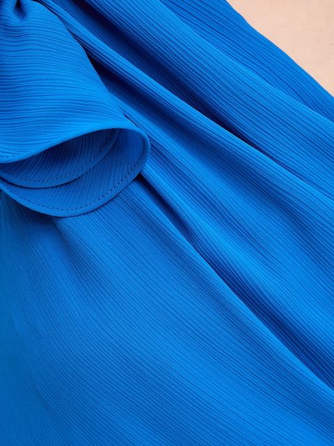 Morgan sukienka kolor niebieski mini prosta ROMELA