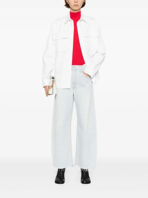 AGOLDE Low Curve Fray jeans - Blue - zdjęcie produktu nr 2