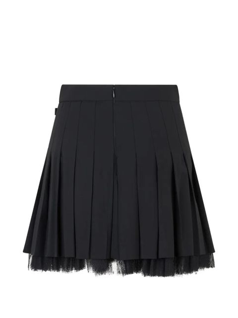 Valentino Garavani buckle trim pleated skirt - Black - zdjęcie produktu nr 2