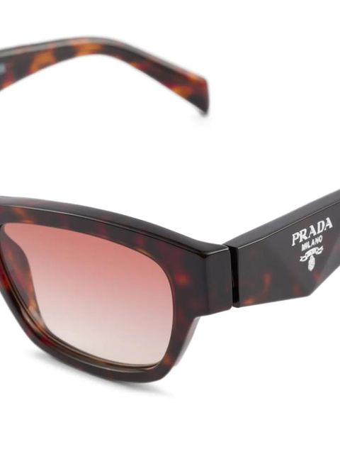 Prada Eyewear Symbole sunglasses - Brown