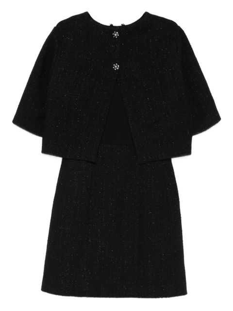 Maje buttoned mini dress - Black - zdjęcie produktu nr 1