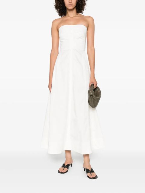 St. Agni strapless midi dress - White - zdjęcie produktu nr 2