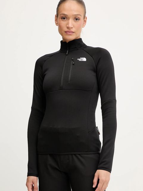 The North Face bluza outdoorowa Meteora damska kolor czarny gładka NF0A8E2SJK31 - zdjęcie produktu nr 1