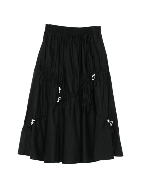 Moschino gathered tie skirt - Black - zdjęcie produktu nr 1