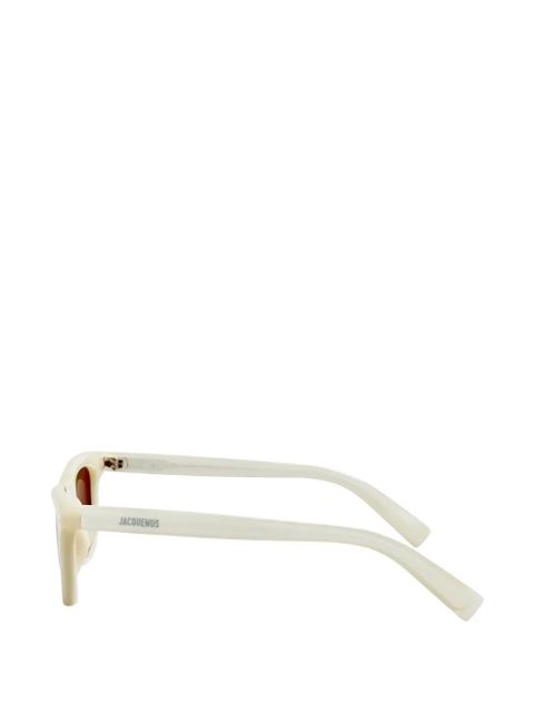 Jacquemus square frame sunglasses - White