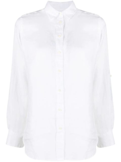 Lauren Ralph Lauren button-up poplin shirt - White - zdjęcie produktu nr 1