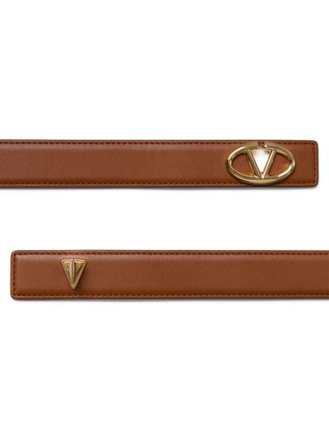 Valentino Garavani 30mm VLogo The Bold Edition belt - Brown