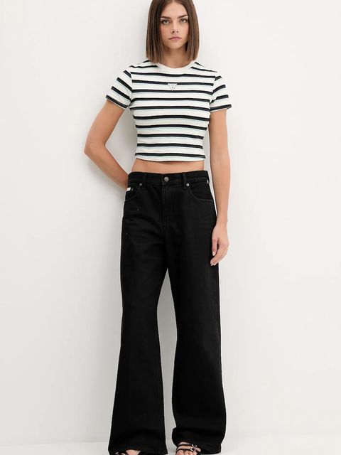 Guess Originals t-shirt damski kolor beżowy W5GI57 J1314 - zdjęcie produktu nr 2