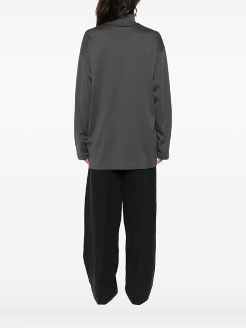 LEMAIRE high-neck long-sleeved T-shirt - Grey