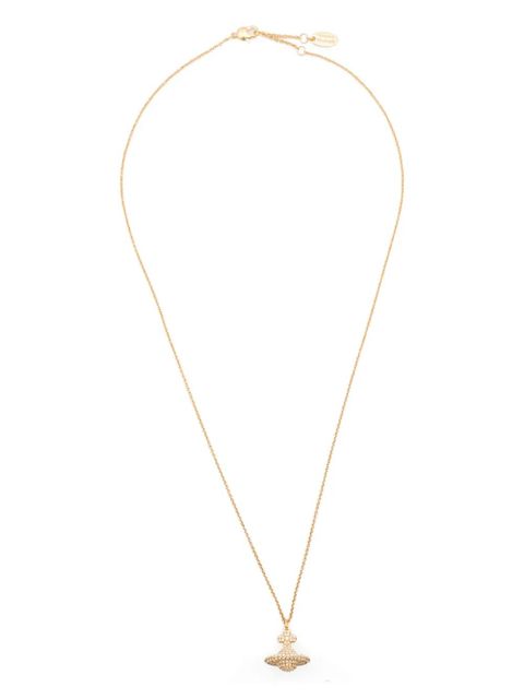 Vivienne Westwood pendant orb crystal necklace - Gold - zdjęcie produktu nr 1