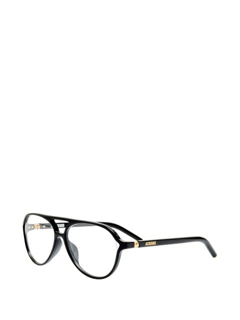 Jacquemus pilot frame sunglasses - Black - zdjęcie produktu nr 2