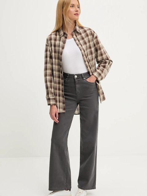 Answear.LAB jeansy damskie kolor szary - zdjęcie produktu nr 2