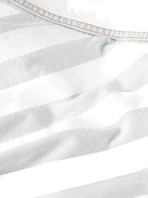 Off-White button stripes jacket - Blue