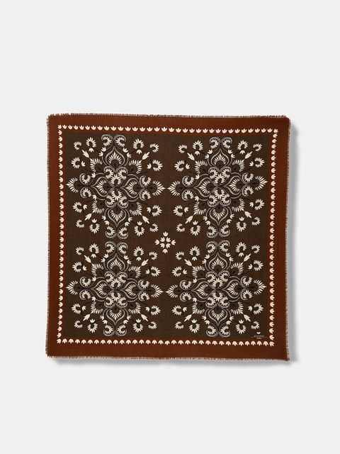 Weekend Max Mara chusta z dodatkiem wełny AEDUCATA - zdjęcie produktu nr 1