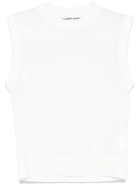 Alexander Wang mock-neck tank top - White - zdjęcie produktu nr 1