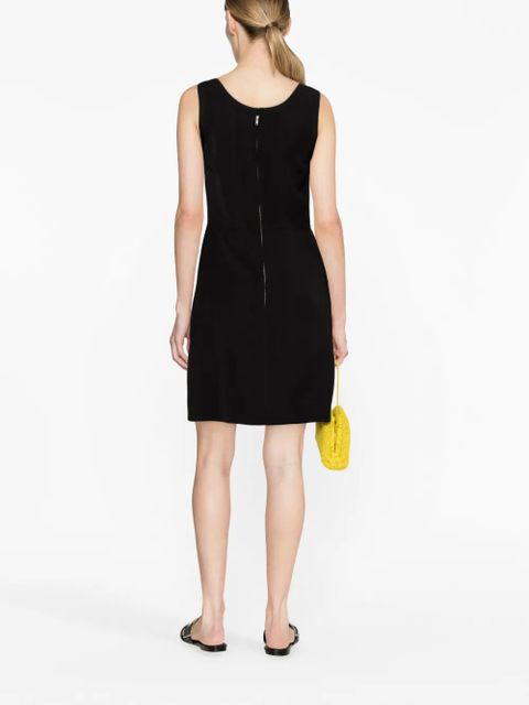 Jil Sander sleeveless A-line minidress - Black