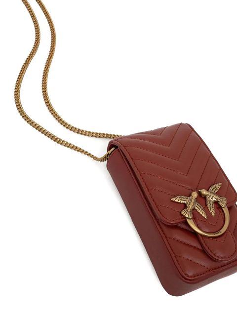 PINKO Love One smartphone bag - Red