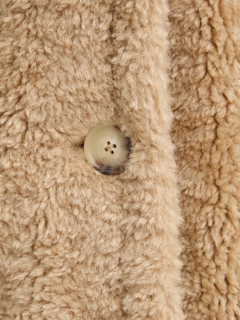 BOSS Orange płaszcz kolor beżowy 50548583