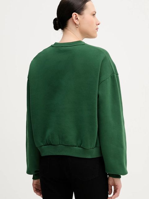 Tommy Hilfiger bluza damska kolor zielony WW0WW46128